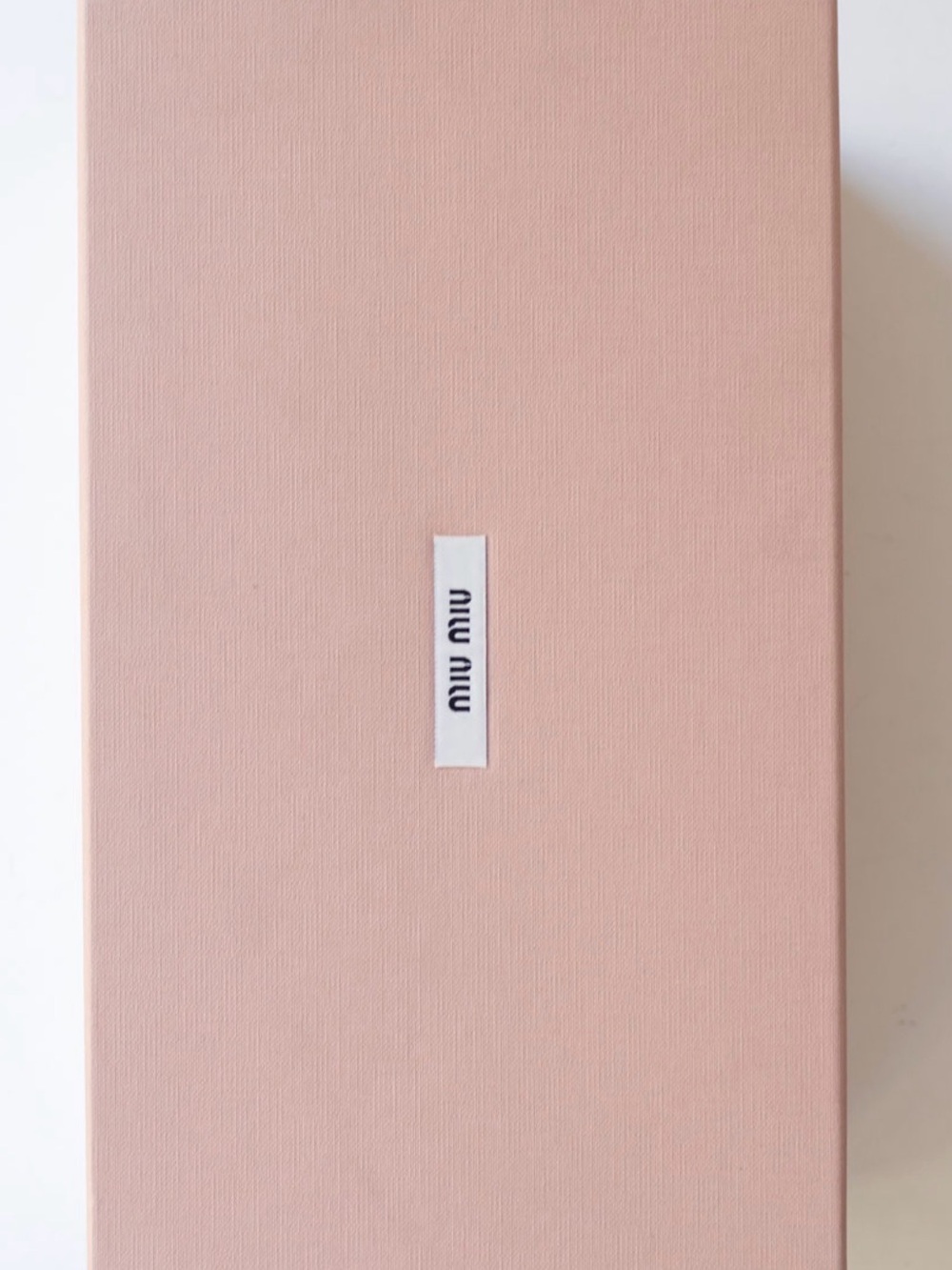 💕 NEW Miu Miu Pale Pink Desk Storage Box